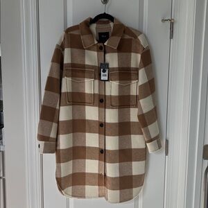 Rails Jaro Ivory Camel Buffalo Check Jacket